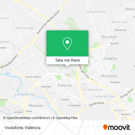 Vodafone map