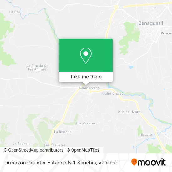 Amazon Counter-Estanco N 1 Sanchis map