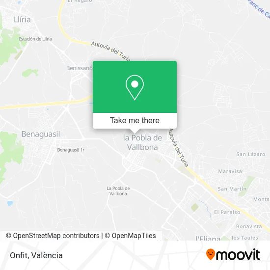 Onfit map