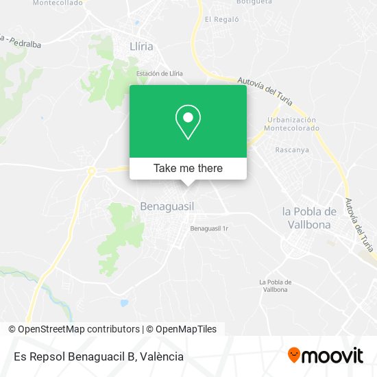 Es Repsol Benaguacil B map