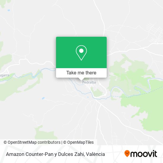 Amazon Counter-Pan y Dulces Zahi map