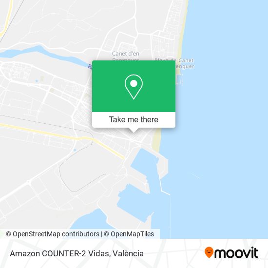 Amazon COUNTER-2 Vidas map