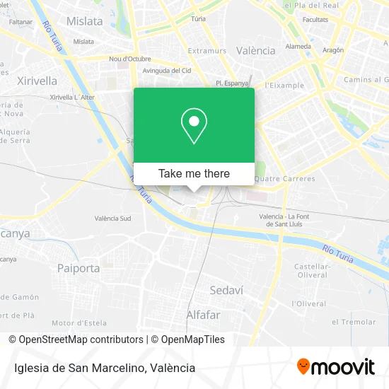 Iglesia de San Marcelino map