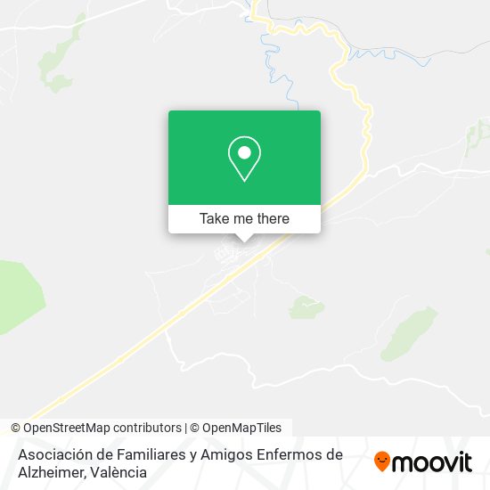 Asociación de Familiares y Amigos Enfermos de Alzheimer map