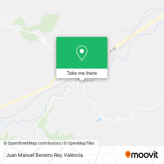 Juan Manuel Beneito Rey map