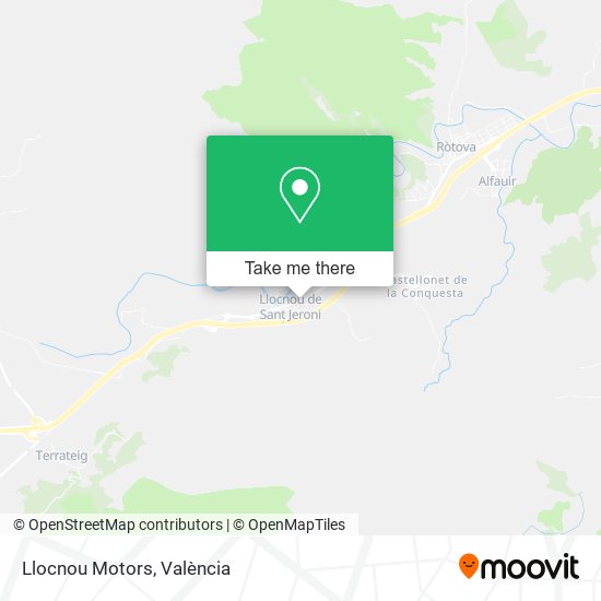 Llocnou Motors map