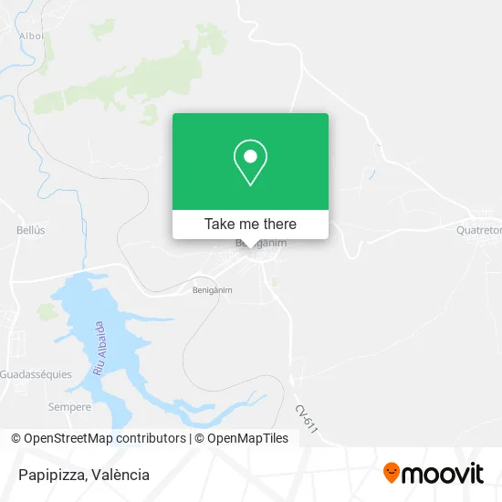 Papipizza map