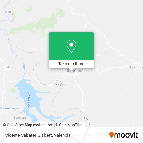 Vicente Sabater Gisbert map