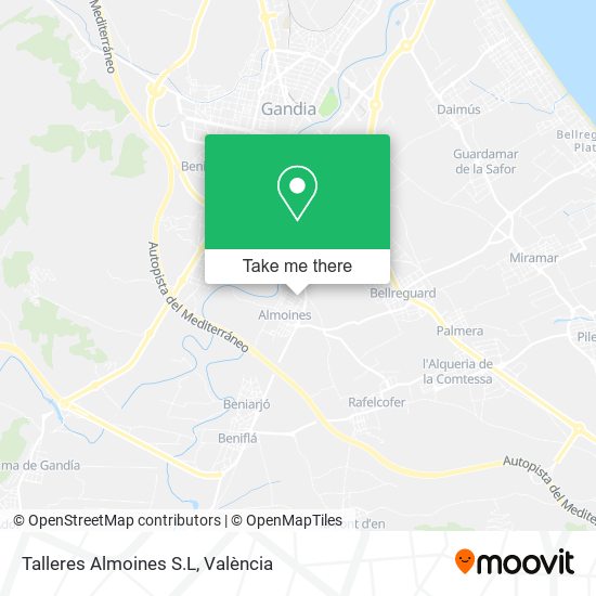 Talleres Almoines S.L map