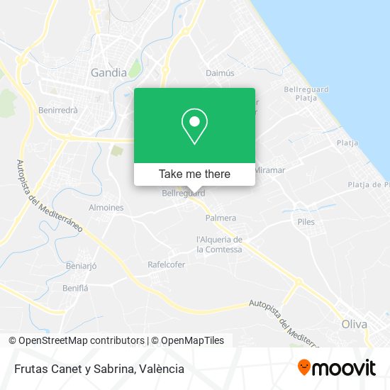 Frutas Canet y Sabrina map