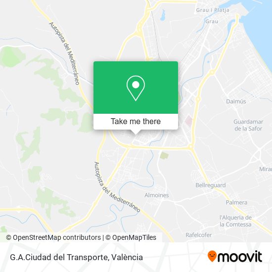 mapa G.A.Ciudad del Transporte