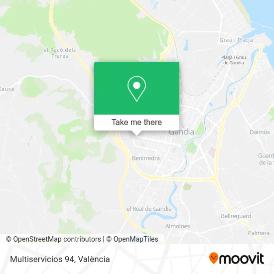 Multiservicios 94 map