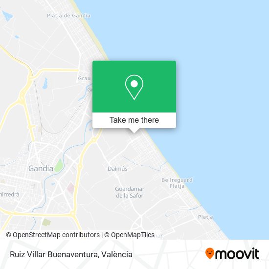 Ruiz Villar Buenaventura map