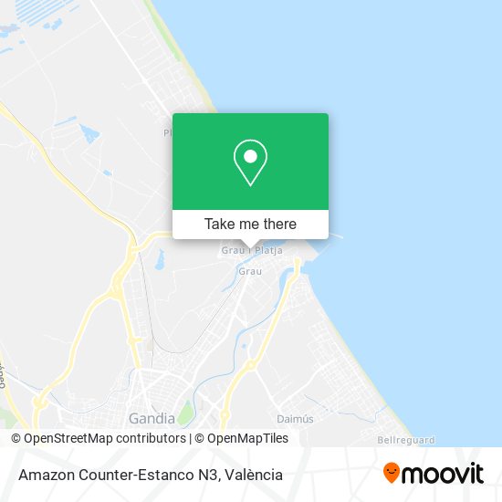 mapa Amazon Counter-Estanco N3