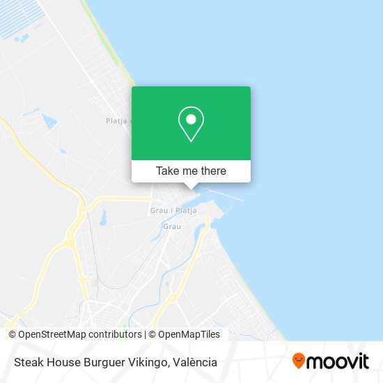Steak House Burguer Vikingo map