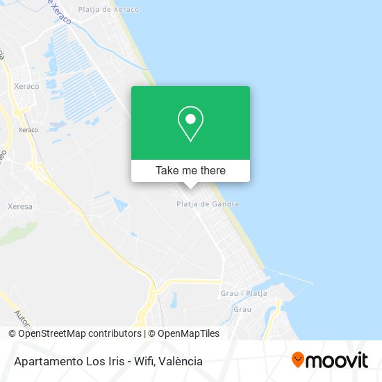 Apartamento Los Iris - Wifi map