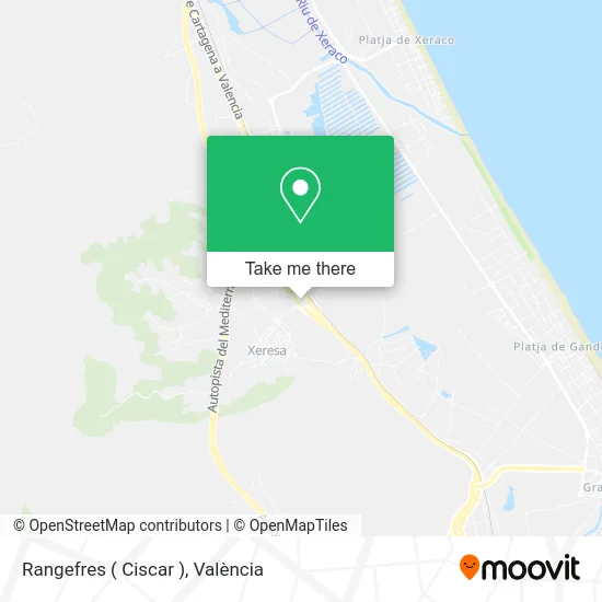 Rangefres ( Ciscar ) map