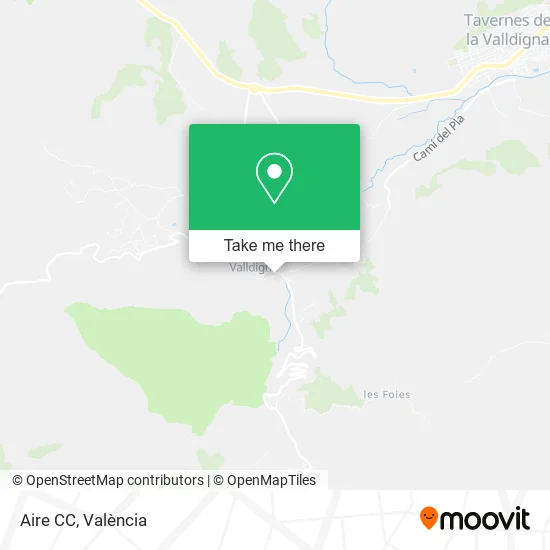 Aire CC map