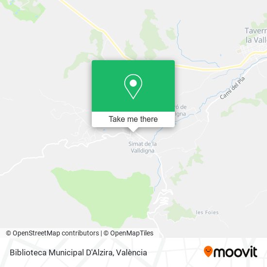 Biblioteca Municipal D'Alzira map