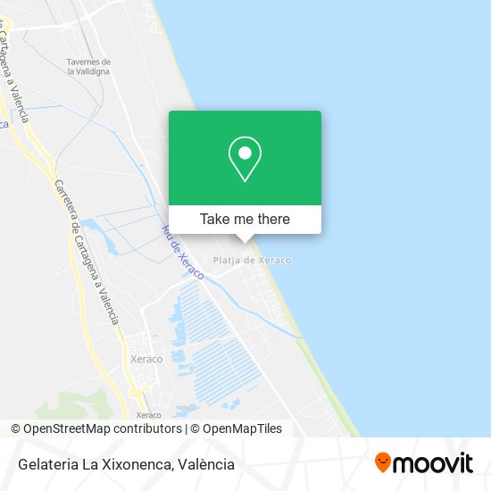 Gelateria La Xixonenca map