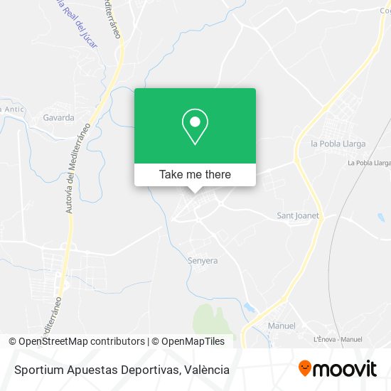 Sportium Apuestas Deportivas map