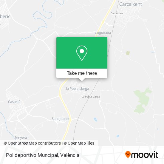 Polideportivo Muncipal map