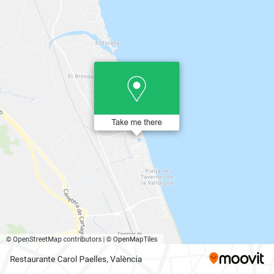 Restaurante Carol Paelles map