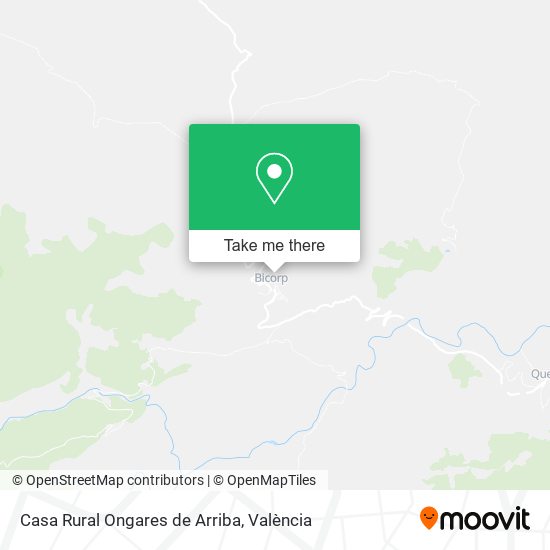 Casa Rural Ongares de Arriba map