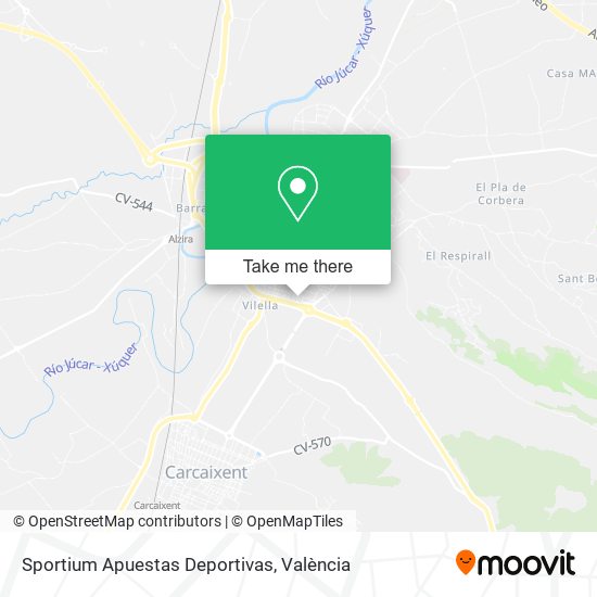 Sportium Apuestas Deportivas map