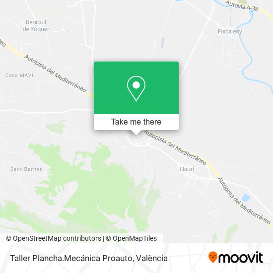 Taller Plancha.Mecánica Proauto map