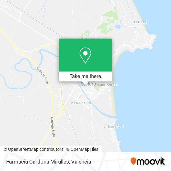 Farmacia Cardona Miralles map