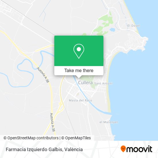Farmacia Izquierdo Galbis map