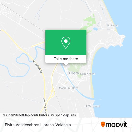 Elvira Valldecabres Llorens map