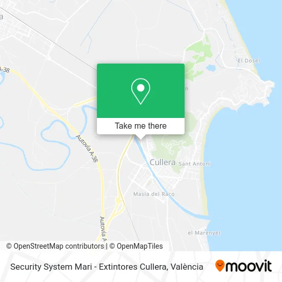 Security System Mari - Extintores Cullera map