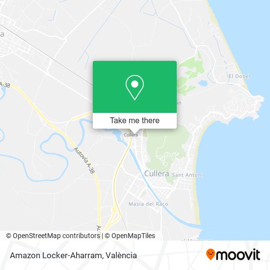 Amazon Locker-Aharram map