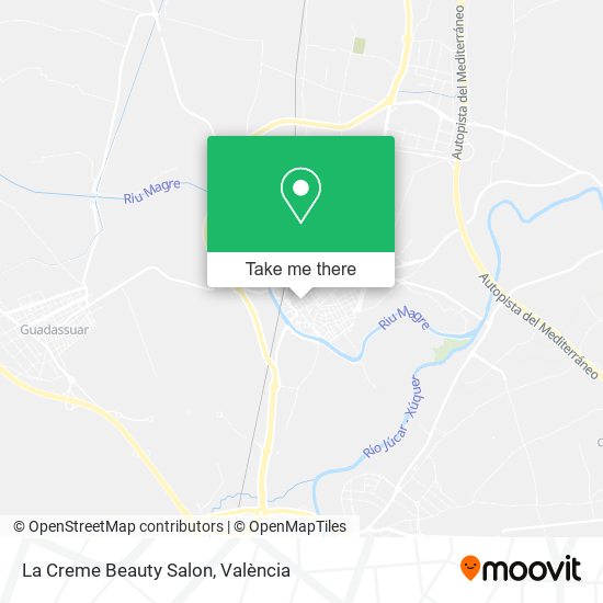 La Creme Beauty Salon map