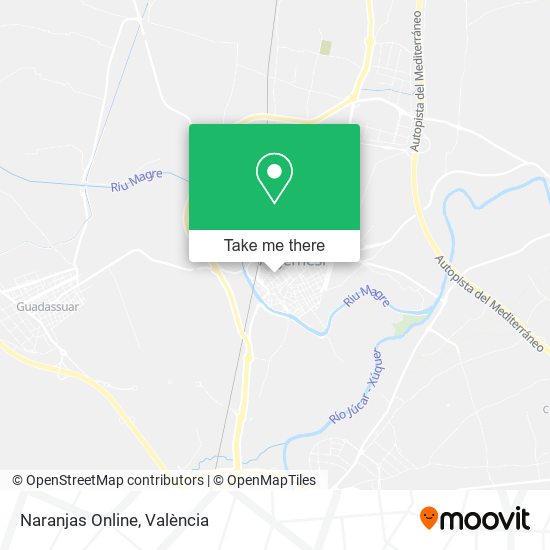 Naranjas Online map