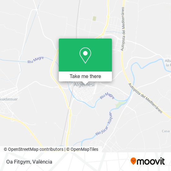 Oa Fitgym map