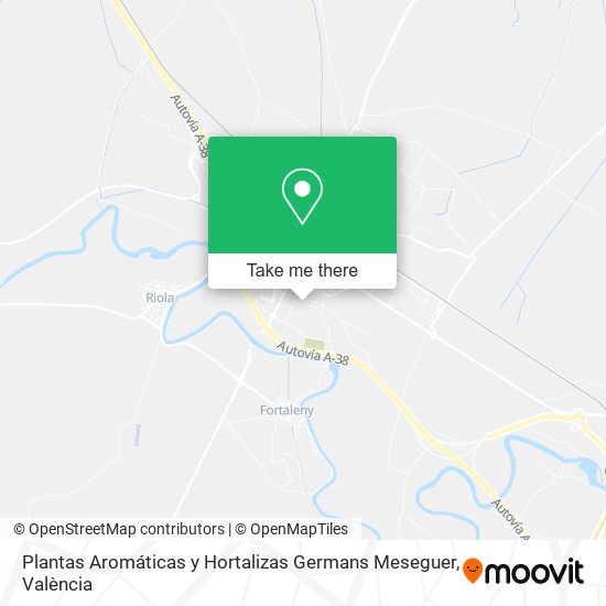 Plantas Aromáticas y Hortalizas Germans Meseguer map