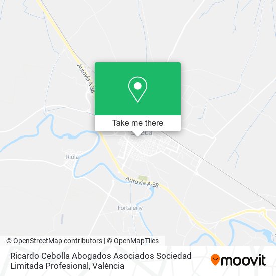 Ricardo Cebolla Abogados Asociados Sociedad Limitada Profesional map