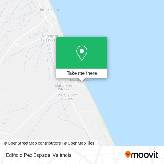 Edificio Pez Espada map