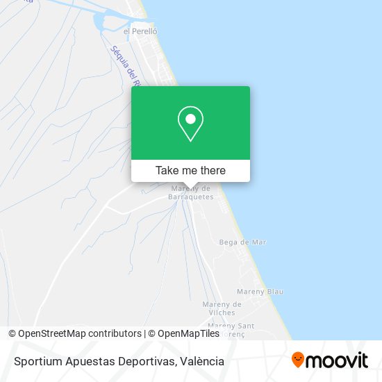 Sportium Apuestas Deportivas map