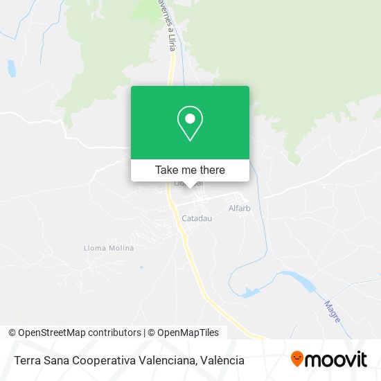 Terra Sana Cooperativa Valenciana map