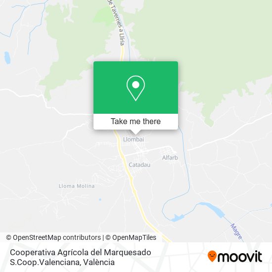 Cooperativa Agrícola del Marquesado S.Coop.Valenciana map
