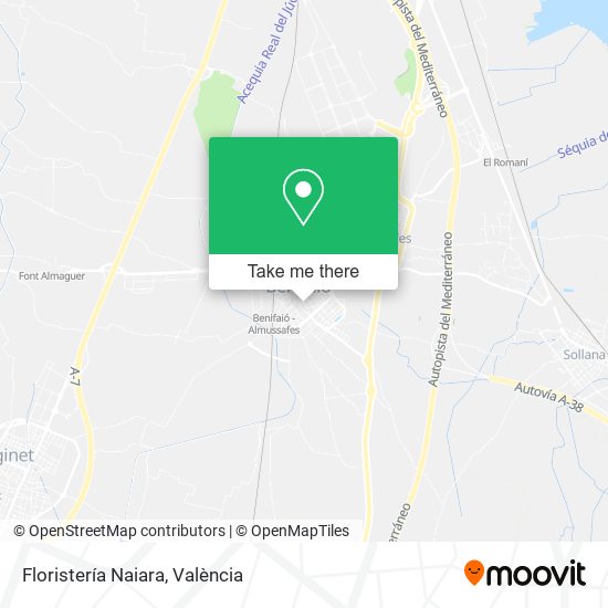 Floristería Naiara map