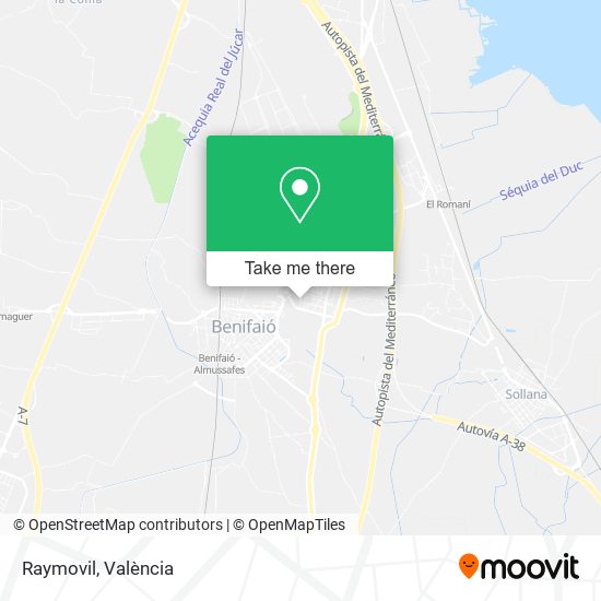 Raymovil map