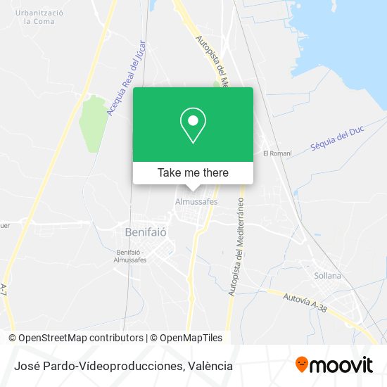 mapa José Pardo-Vídeoproducciones