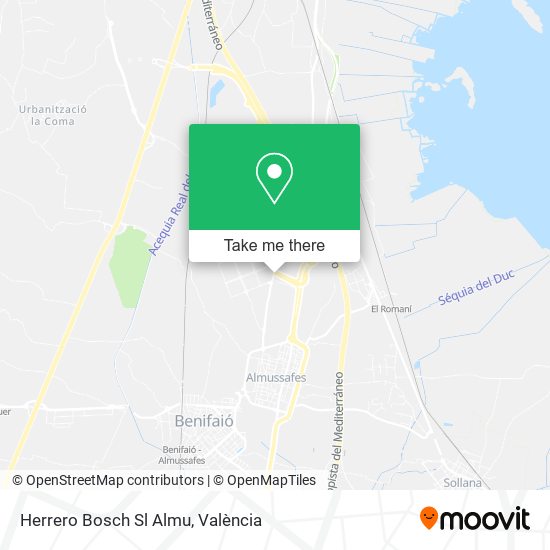 Herrero Bosch Sl Almu map