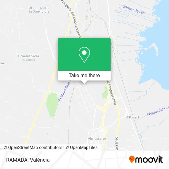 RAMADA map