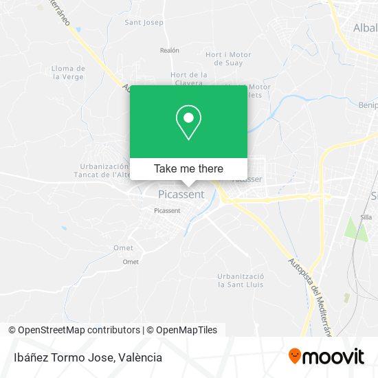 Ibáñez Tormo Jose map